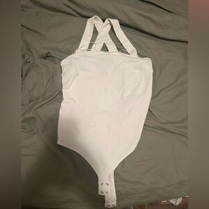 dynamite white bodysuit